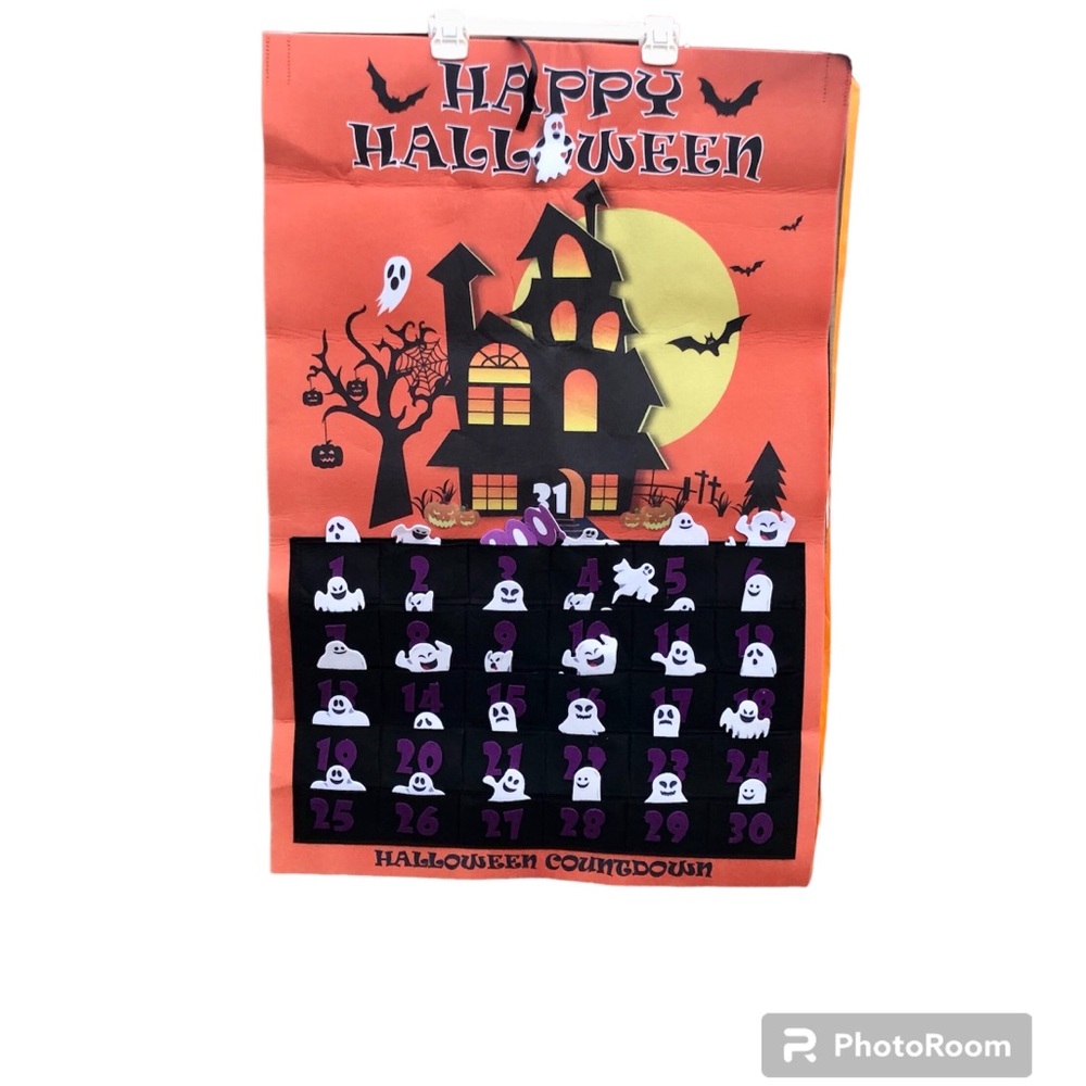 Happy Halloween Advent Countdown Calendar